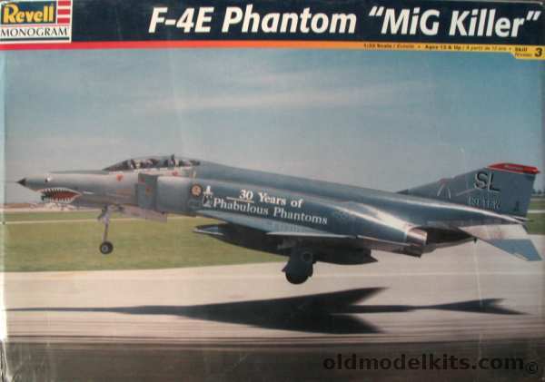 Revell 1/32 F-4E Phantom II Mig Killer - 131st TFW Missouri Air National Guard 30th Anniversary / 141 TFS 108th TFW New Jersey Air National Guard, 85-4668 plastic model kit